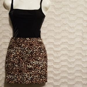 Leapord Skirt